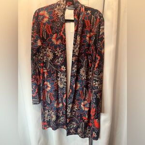 Camiisa Floral Patterned Long Sleeve Komono new with tags
